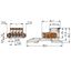 1-conductor female connector lever Push-in CAGE CLAMP® light gray thumbnail 3