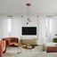 Pendant lamp HALO 3P red ochra thumbnail 9