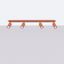 RING CEILING LAMP 4L RED OCHRE 4XGU10 thumbnail 6