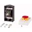 P1-25/I2H/MBS/SVB Main switch, P1, 25 A, surface mounting, 3 pole, Emergency switching off function, With red rotary handle and yellow locking ring, Lockable in the 0 ( thumbnail 1