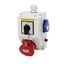 Combination SB310 2xsocket + switch IP44 thumbnail 1