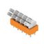 Printed circuit board terminals, 5.00 mm, Number of poles: 5, 135°, Solder pin length (l): 3.5 mm, tinned, orange, Flat-blade connection, Box thumbnail 2