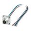 SACC-SQ-M12MS-5CON-20/0,5 - Device connector front mounting thumbnail 2