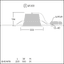CHAL3 200 5000-840 HFIX WFL RSB - LED ceiling-recessed luminaire thumbnail 3