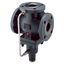 VFG33 PN16 25/8 3-way flange thumbnail 1