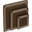 grille with plugs 350x350 brown thumbnail 1