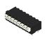 Printed circuit board terminals, 3.81 mm, Number of poles: 8, 90°, Solder pin length (l): 3.5 mm, black, PUSH IN with actuator, Clamping range, max. : 1.5 mm², Tube thumbnail 3
