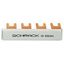 Busbar, 4x, insulated, for TN-S, TT system (The price is shown without markup on metals. Request a quote for accurate information) thumbnail 1