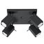 CEILING LAMP MERIDA 4 BLACK GU10 4X40W IP20 thumbnail 3