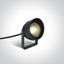 ANTHRACITE COB 11W WW IP65 WITH SPIKE 230V thumbnail 1