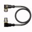Actuator and Sensor Cable, PUR Extension Cable   WKC4.4T-P7X2-0.3-WSC4.4T/TXL thumbnail 1