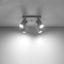 CEILING LAMP MERIDA 4 WHITE GU10 4X40W IP20 thumbnail 5