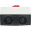 P3-100/I5/SVB/HI11 Main switch, P3, 100 A, surface mounting, 3 pole, 1 N/O, 1 N/C, Emergency switching off function, With red rotary handle and yellow locking ring, Lock thumbnail 23