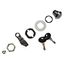 Cylinder lock keyed 5333 including 1 key thumbnail 2