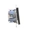 Splash-proof "light" push button with indicator light, IP54, 10AX, Screw, white thumbnail 1