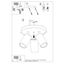 RING CEILING LAMP 3P BLACK GU10 3X40W IP20 thumbnail 4