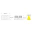 WHITE 2x6,5W WW 700mA IP54 ADJUSTABLE DARK LIGHT thumbnail 2