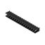 PCB plug-in connector, male header, open side, THT solder connection, 5.08 mm, Number of poles: 16, 90°, Solder pin length (l): 3.2 mm, tinned, black, Box thumbnail 4