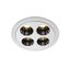 WHITE RECESSED LED 10W WW IP20 38deg 230V DARK LIGHT thumbnail 1