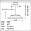 CAELA QMS LED1700-940 OP WH WH APWH - Pendant LED luminaire thumbnail 3