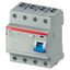 F454 AK-63/0.03 Residual Current Circuit Breaker 4P A type 30 mA thumbnail 2