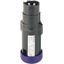 T0-1-8214/I1 Changeoverswitches, T0, 20 A, surface mounting, 1 contact unit(s), Contacts: 2, 45 °, momentary, With 0 (Off) position, with spring-return from both d thumbnail 277