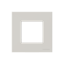 Frame 1-gang / 2-modules - Niessen logo - Basic - Dune thumbnail 1