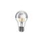 LED Silver Half Sphere Drop Light Bulb A60 7W 650Lm E27 2700K Dimmable - A02 thumbnail 1
