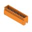 PCB plug-in connector, male header, closed side, THT solder connection, 3.50 mm, Number of poles: 26, 180°, Solder pin length (l): 3.5 mm, tinned, orange, Box thumbnail 2