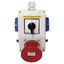 Socket box L-0-P SB325 with switch I-0-II, IP44 2x230V/16A, 1x400V/32A/5 IP44 thumbnail 1