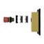 Emergency stop/emergency switching off pushbutton, Rectangular yellow  thumbnail 8