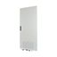 XLSD4R143 Section door, ventilated IP42, hinges right, HxW = 1400 x 300mm, grey thumbnail 4