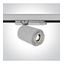 WHITE COB 20W WW TRACK SPOT 20-60deg ADJUSTABLE BEAM 230V thumbnail 1