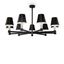 Modern Tet-a-tet Pendant Lamp Black thumbnail 3