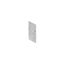 End caps for LED wall profile, up/down, silvergrey, 2 pieces thumbnail 2