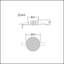 VOYAGER STAR P MRCR ANT ECD WH - Emergency luminaire thumbnail 3