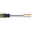 pre-assembled connecting cable;Eca;Plug/open-ended;light green thumbnail 2