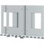 XMIX16W0803C Plug-in plate for 3xIZMX16, W=800mm, grey thumbnail 2