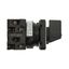 T0-2-1/E On-Off switch, T0, 20 A, flush mounting, 2 contact unit(s), 3 pole, with black thumb grip and front plate thumbnail 31
