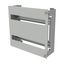 ProfiSNAP DIN Rail Set Meter Trough, for enclosure width 1000mm, H=400 thumbnail 1
