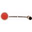 C22-D-R-K01-P3 Pushbutton, Flat, momentary, 1 NC, Cable (black) with M12A plug, 4 pole, 0.5 m, red, Blank, Bezel: titanium thumbnail 2