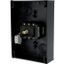 P3-100/I5/SVB/HI11 Main switch, P3, 100 A, surface mounting, 3 pole, 1 N/O, 1 N/C, Emergency switching off function, With red rotary handle and yellow locking ring, Lock thumbnail 8