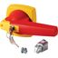 K3DR/C Toggle, 10mm, door installation, red/yellow, cylinder lock thumbnail 3