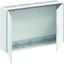 B44 ComfortLine B Wall-mounting cabinet, Surface mounted/recessed mounted/partially recessed mounted, 192 SU, Grounded (Class I), IP44, Field Width: 4, Rows: 4, 650 mm x 1050 mm x 215 mm thumbnail 1