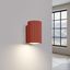 CARBON RED OCHRE WALL LAMP, DOWNWARD LIGHT, DECORATIVE GU10 LAMPSHADE thumbnail 3