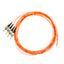 FO Pigtail ST, 62,5/125æm OM1, 2.0m, Easy Strip, orange,4pcs thumbnail 5