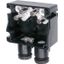 T0-1-8214/I1 Changeoverswitches, T0, 20 A, surface mounting, 1 contact unit(s), Contacts: 2, 45 °, momentary, With 0 (Off) position, with spring-return from both d thumbnail 131