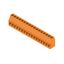 Printed circuit board terminals, 5.00 mm, Number of poles: 17, 90°, Solder pin length (l): 3.2 mm, tinned, orange, Clamping yoke connection, Clamping range, max. : 6 mm², Box thumbnail 3