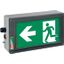 Ex-escape sign luminaires EX-LITE N with integrated emergency light function for zone 1/21, Pictogram: DIN ISO 7010, Arrow: 9 Clock thumbnail 1
