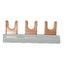 Busbar for Class II (C) Arr., 3x, insulated, for TN-C system thumbnail 2